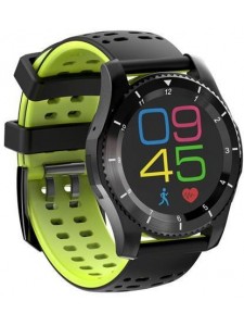 GS8 Smartwatch Bluetooth 4.0 SIM Card Call Message Heart Rate Monitor For Android iOS - Black Green