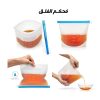⁦عرض ثلاث قطع كيس التخزين السيلكون العبقري⁩ - الصورة ⁦6⁩