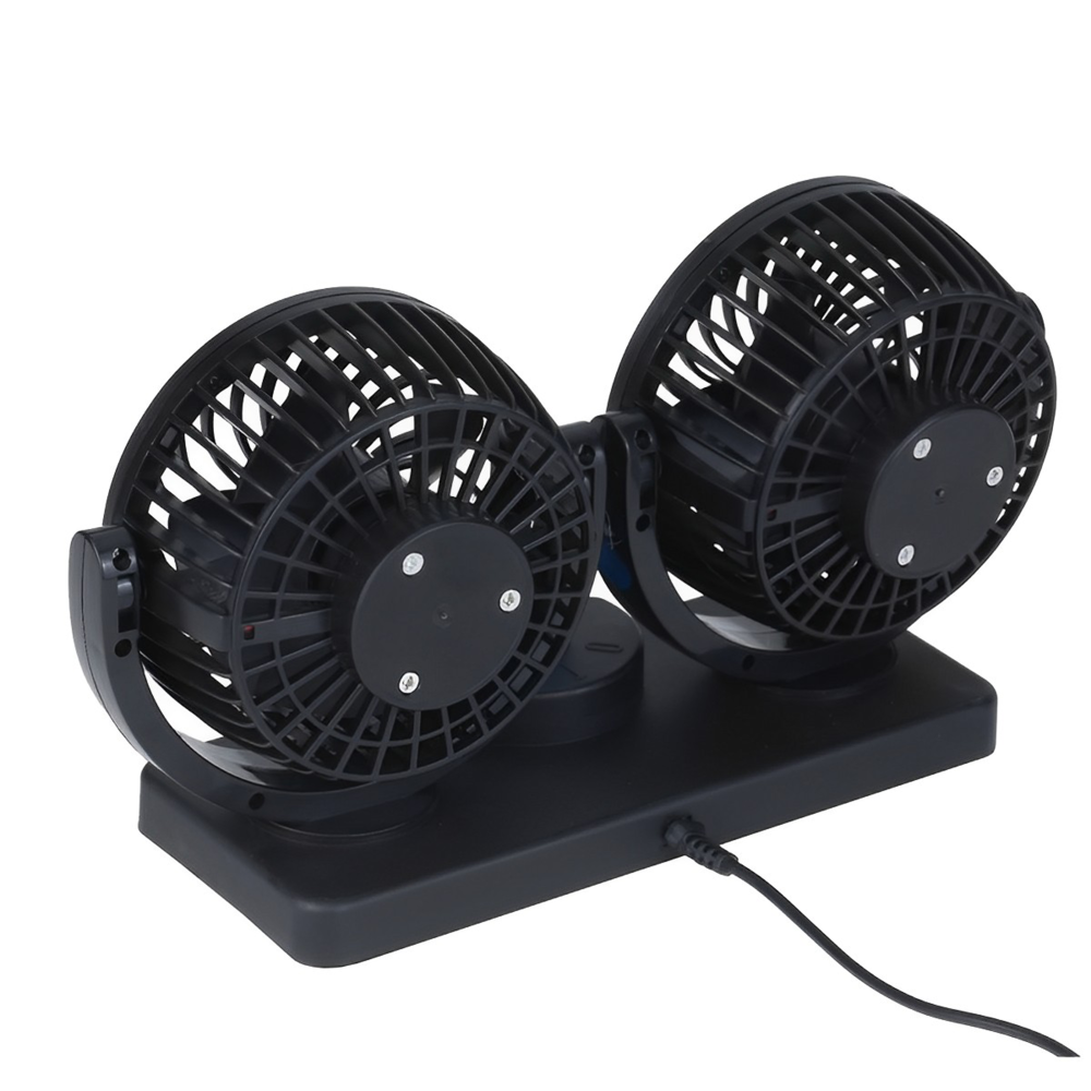 مروحة سيارة مزدوجة الرأس ب USB 5 مروحة سيارة مزدوجة الرأس ب USB - الصورة 5