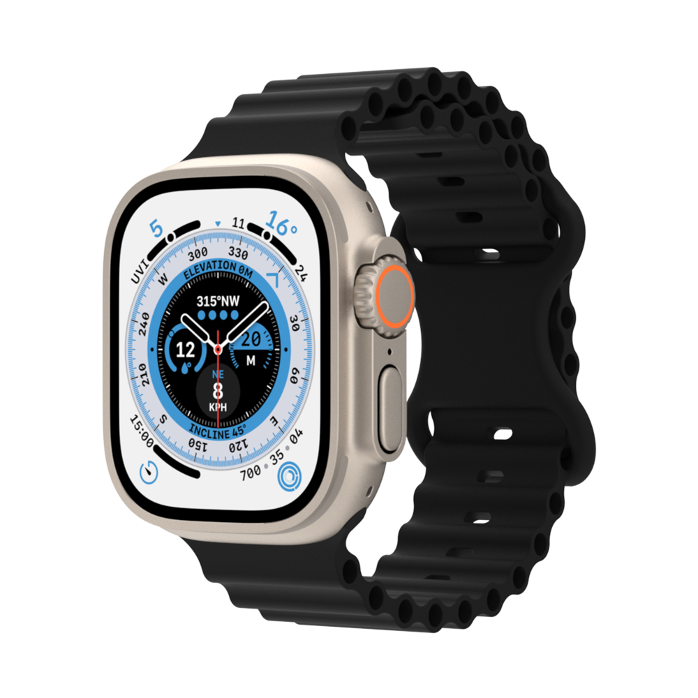 Smart Watch T800 ULTRA Black 2 Smart Watch T800 ULTRA Black - الصورة 2