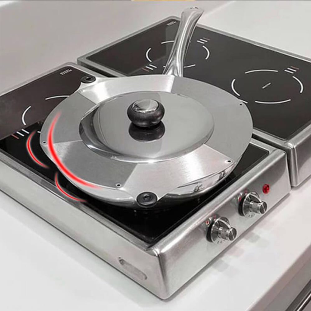 غطاء حلة معدن متعدد المقاسات 3 غطاء حلة معدن متعدد المقاسات - الصورة 3