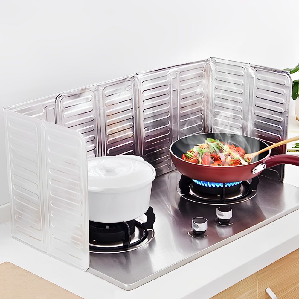 عرض حائط الومنيوم عازل للدهون منظم تخزين دوار متعدد الوظائف 2 عرض حائط الومنيوم عازل للدهون منظم تخزين دوار متعدد الوظائف - الصورة 2